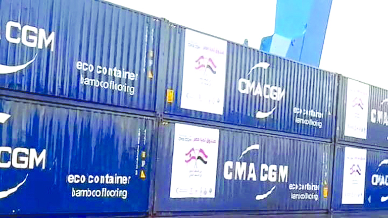 شحنة مساعدات مصرية الى مرفأ بيروت رسامني: لن نتمكن من تجاوز الازمات بسهولة