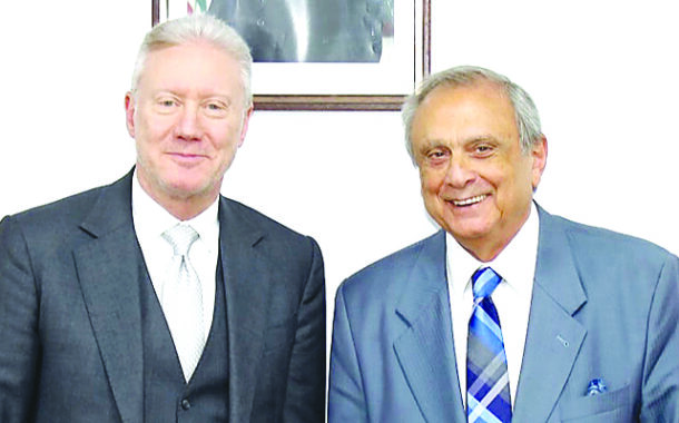 رجي استقبل وفد مصرف الإسكان لتعزيز التعاون ودعم المواطنين والمغتربين