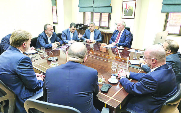 الحاج يبحث مع رئيس هيئة