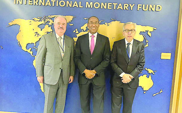 جابر يعرض في واشنطن للمساهمة في معالجة تداعيات الحرب وتأثيراتها السلبية