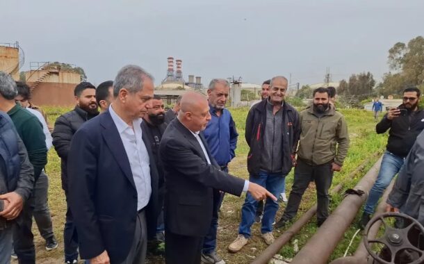 الصدّي يتفقد منشآت ومعمل الزهراني