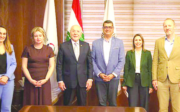 سفيرة بولندا زارت غرفة طرابلس