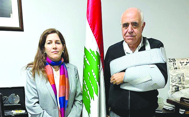 بلاسخارت تسلمت مذكرة 