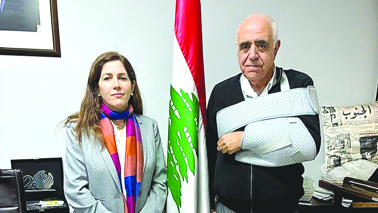 بلاسخارت تسلمت مذكرة 