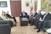 وزير العمل يلتقي وفد مصرف الإسكان ووفد نقابة أصحاب المحطات