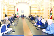 زمكحل من السراي: علينا مواصلة مسيرة التعافي والسلام على الأراضي اللبنانية مصلحة الجميع