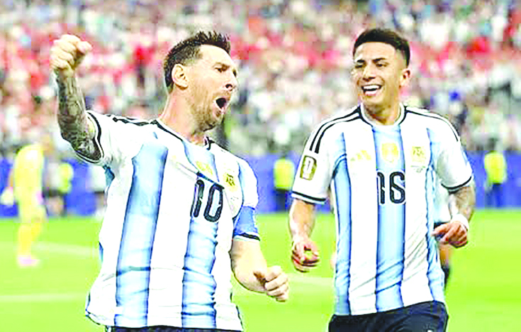مونديال 2026: الارجنتين إلى الدور الثاني وميسي انفرد برقم الهداف التاريخي للمونديال