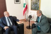 حبيب يعرض مع وزير العمل شؤون مصرف الإسكان