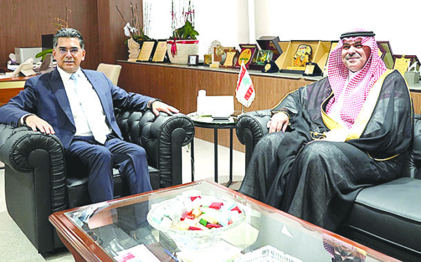 مرقص بحث والسفير الدوسري في تعزيز التعاون الإعلامي