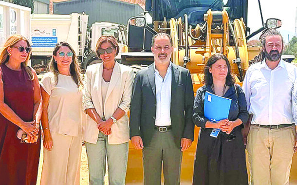 الزين من البقاع: معدات جديدة لدعم مرافق إدارة النفايات الصلبة تشمل معامل فرز