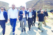 معايناً منشآت النفط والخزانات والمرابط...
الصدي: نعمل على الاستفادة إقتصادياً