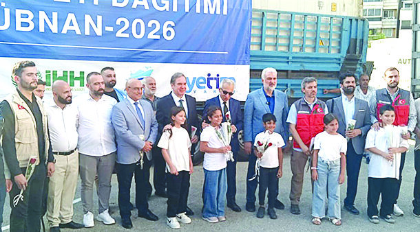 مساعدات إغاثية تركية جديدة للبنان تتضمّن 280 طناً من اللحوم لـ140 ألف عائلة