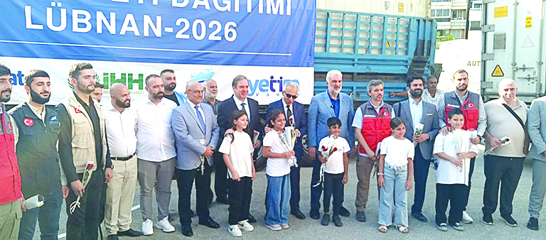 مساعدات إغاثية تركية جديدة للبنان تتضمّن 280 طناً من اللحوم لـ140 ألف عائلة