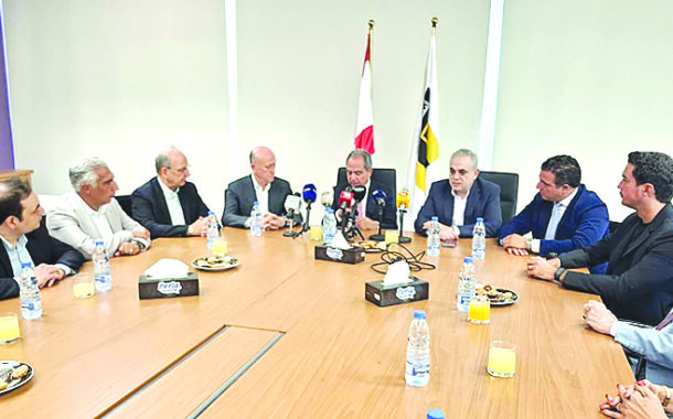 لقاء يجمع وزير الطاقة مع نواب طرابلس ونقباء المهن الحرة في الشمال