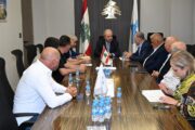 جابر يعرض مع مصدّري الخضار والفاكهة تنشيط الصادرات