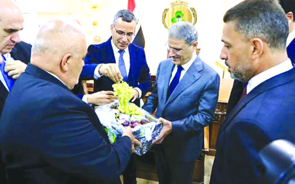 هاني يبحث في بغداد في توسيع الصادرات اللبنانية وتسهيل التبادل الزراعي والتحويلات المالية