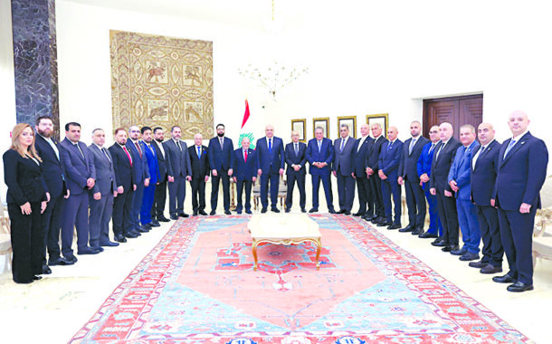 عون: لبنان وسوريا يتمتعان بموقع مميّز ليكونا بديلاً مناسباً عند حصول توترات