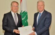 رجي استقبل سفير فرنسا الجديد: لبنان حريص على تمتين شراكاته الدولية