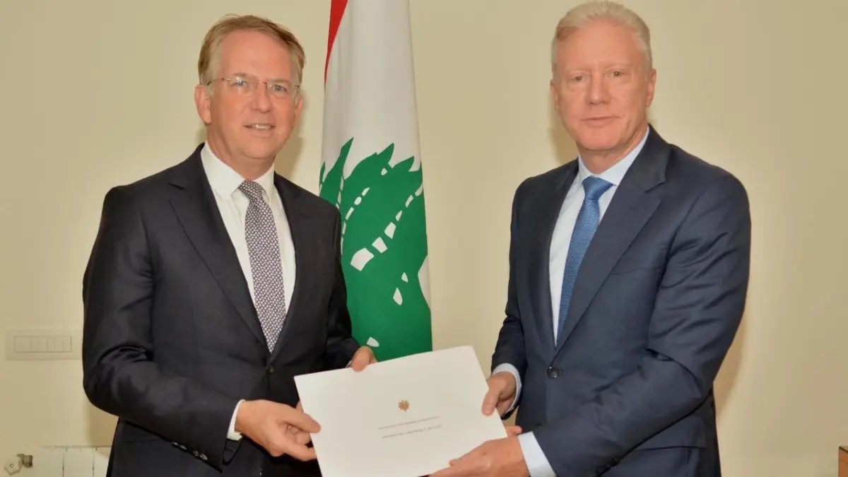 رجي استقبل سفير فرنسا الجديد: لبنان حريص على تمتين شراكاته الدولية