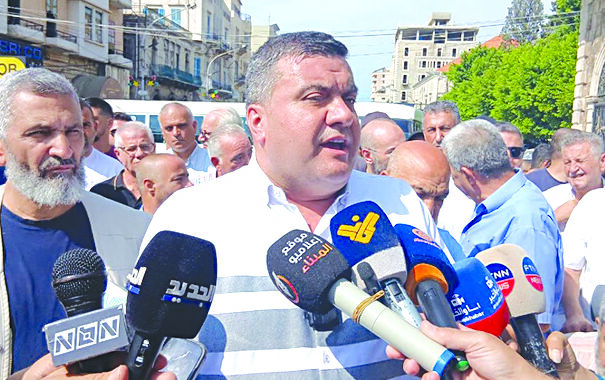 اعتصام نقابي في طرابلس وتلويح بالتصعيد