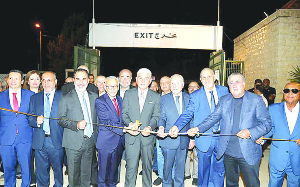 وزير الصناعة عيسى الخوري يرعى افتتاح معرض “صُنع في البقاع” في بارك سكاف