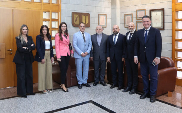 رئيس مؤسسة ALPI PAC في الولايات المتحدة في رحاب جامعة سيّدة اللويزة